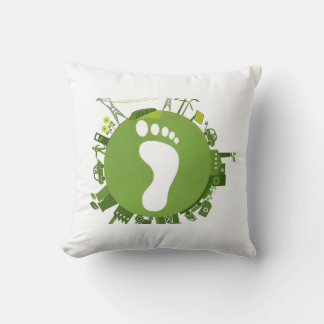 Almofada Grow Food Not Lawns Funny Gardening