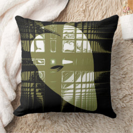 Almofada Grunge Aestic Fractal Art