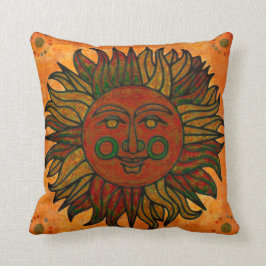 Almofada Grunge Colher Travesseiro decorativo Sun Decor de
