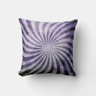 Almofada Grunge Spiral Burst