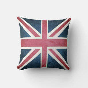 Almofada Grunge United reino britânico bandeira de jack sin