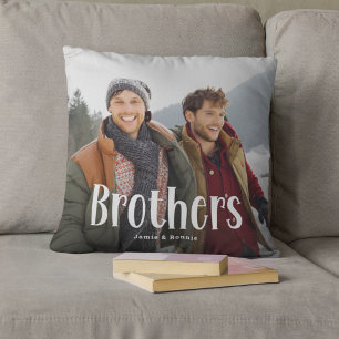 Almofada Guarda-Foto de Irmãos Personalizados