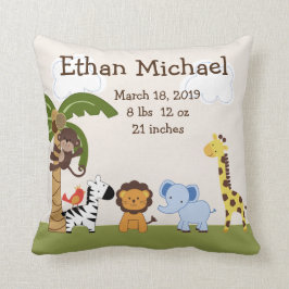 Almofada Guarda-Travesseiro de Selva Personalizada
