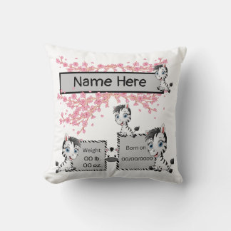 Almofada Guarde o travesseiro do nascimento do novo bebê.