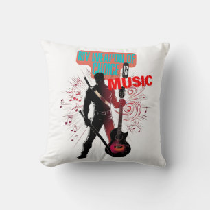 Almofada Guerreiro de Música