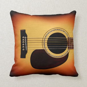Almofada Guitarra acústica do Sunburst