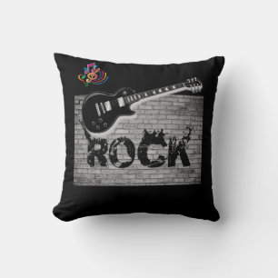 Almofada Guitarra travesseiro decorativo