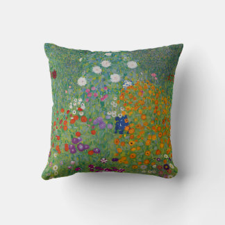 Almofada Gustav Klimt Bauerngarten Fllower Garden Fine Art