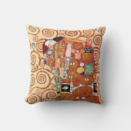 Almofada Gustav Klimt - O Abraço - Pintura de Arte Fina
