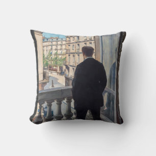 Almofada Gustave Caillebotte - Homem na Janela