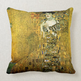 Almofada Gustavo Klimt a senhora dourada Coxim