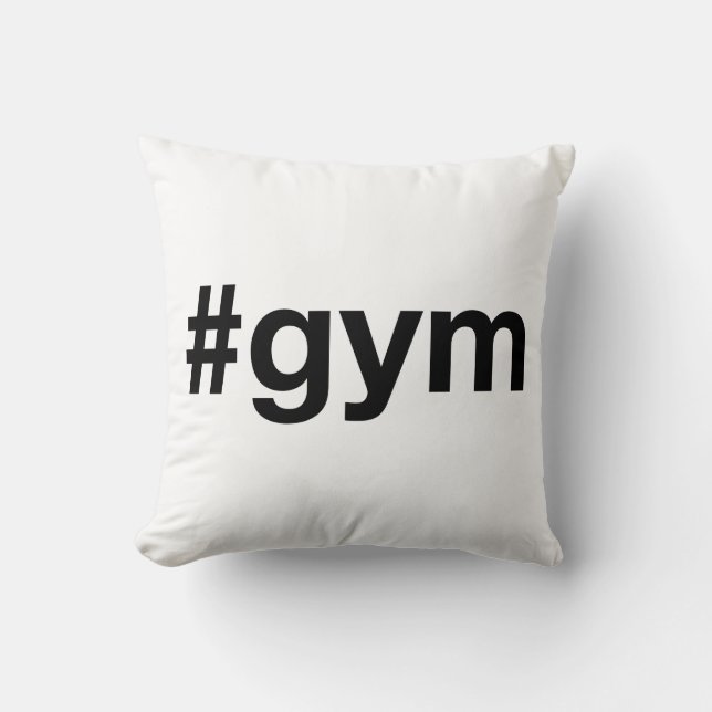 Almofada GYM Hashtag (Frente)