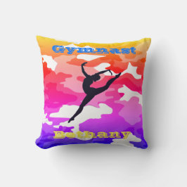 Almofada Gymnast Floor Beam Vault Bares Rainbow Camoufline