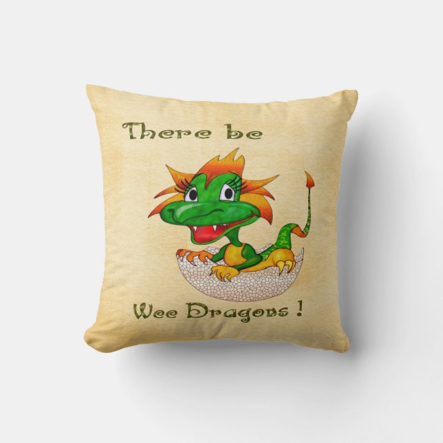 Almofada Há Weirgones Nursery Childs DECOR (Frente)