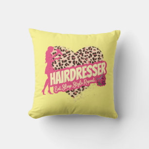Almofada Hairdresser Leopardo Hustler Hairstylist