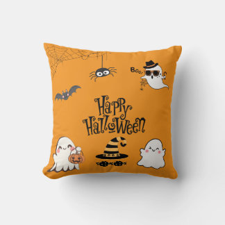 Almofada Halloween bonito e assustador