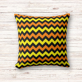 Almofada Halloween Chevron Pattern