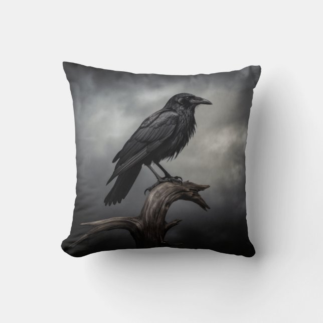 Almofada Halloween Crow (Frente)