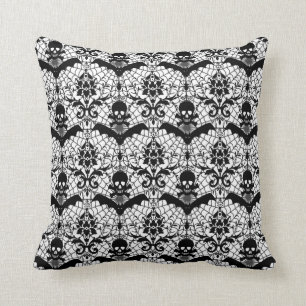 Almofada Halloween Damask