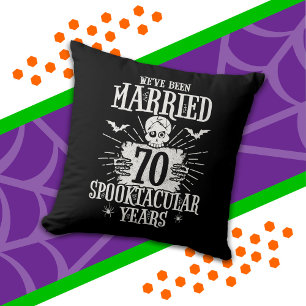 Almofada Halloween Espetacular 70º Aniversário de Casamento