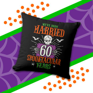 Almofada Halloween Espetacular dos 60 Anos de Casamento