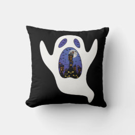 Almofada Halloween Fantasma