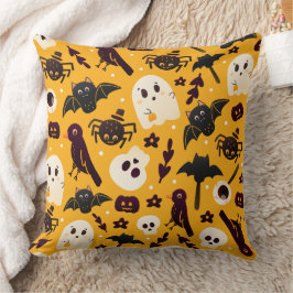 Almofada Halloween Fantasmas e Ghouls