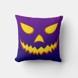 Almofada Halloween Grinning Face Jack o Lanterna Pumpkin