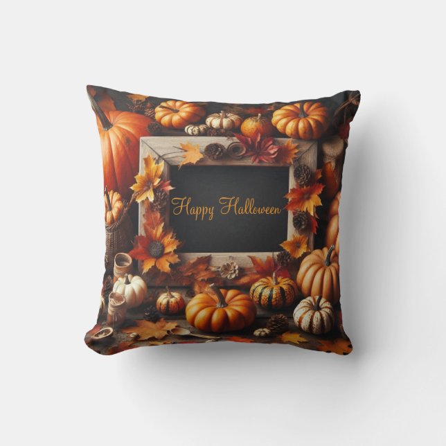 Almofada Halloween Happy Frame  (Frente)