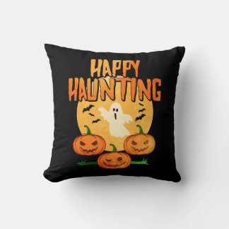 Almofada Halloween Happy Haunting