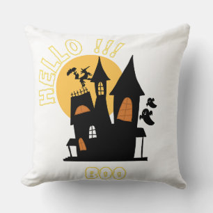 Almofada Halloween Haunted house bo t shart