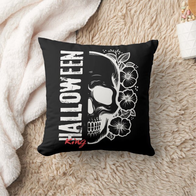 Almofada Halloween King Travesseiro decorativo (Cobertor)