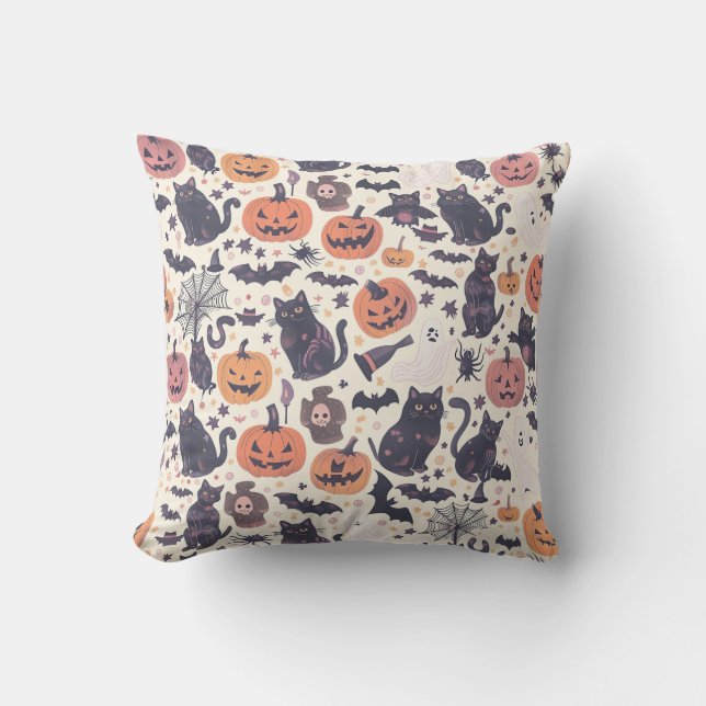 Almofada halloween moderno (Frente)