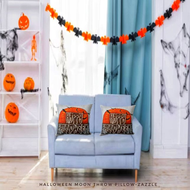 Almofada Halloween Moon-PG (Criador carregado)