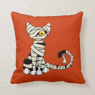 Almofada Halloween Mummy Cat Reversible
