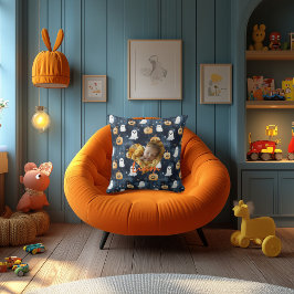 Almofada Halloween Personalizado para Crianças com Fotos e
