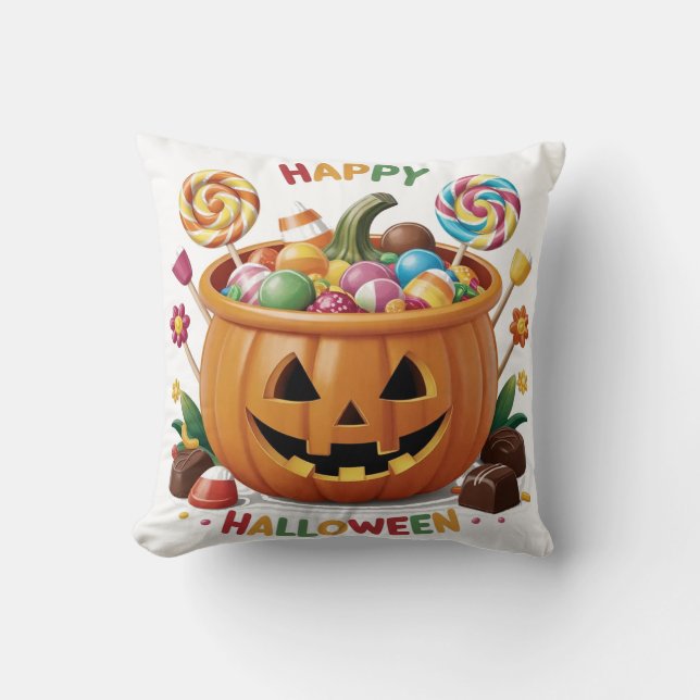 Almofada Halloween Pumpkin (Frente)