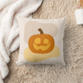 Almofada Halloween Pumpkin & Abstrato Blob Shapes Spooky