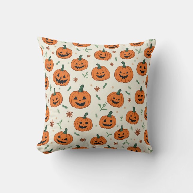 Almofada Halloween Pumpkin Cushion (Frente)