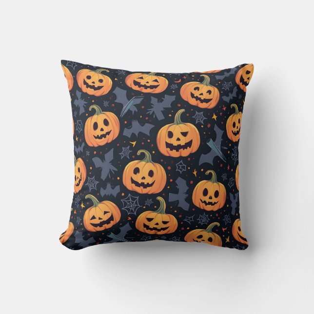 Almofada Halloween Pumpkin Cushion (Frente)