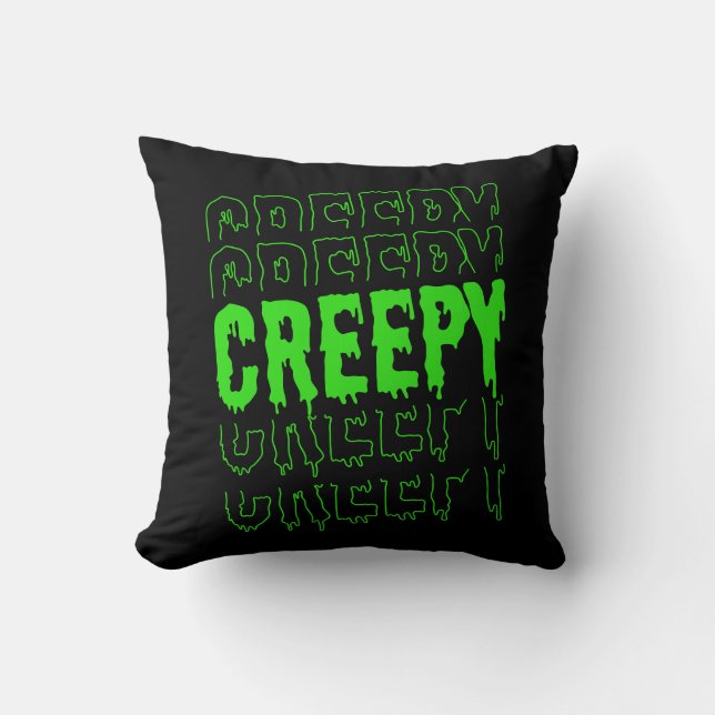 Almofada Halloween Reversible Creepy (Frente)
