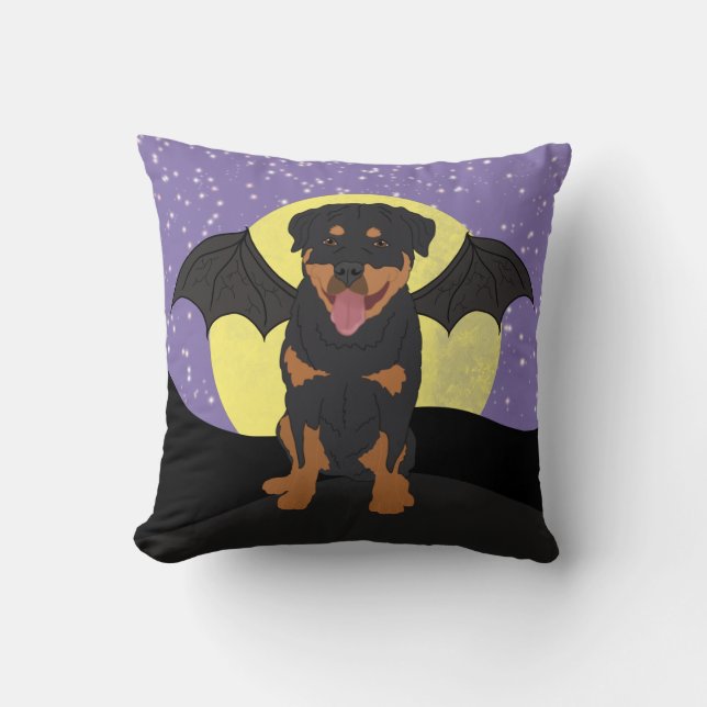 Almofada Halloween Rottweiler (Frente)