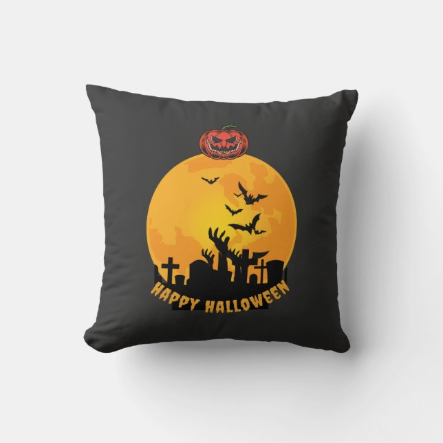 Almofada Halloween Skeleton Hands T-Shirt | Funny Spooky Pu (Frente)