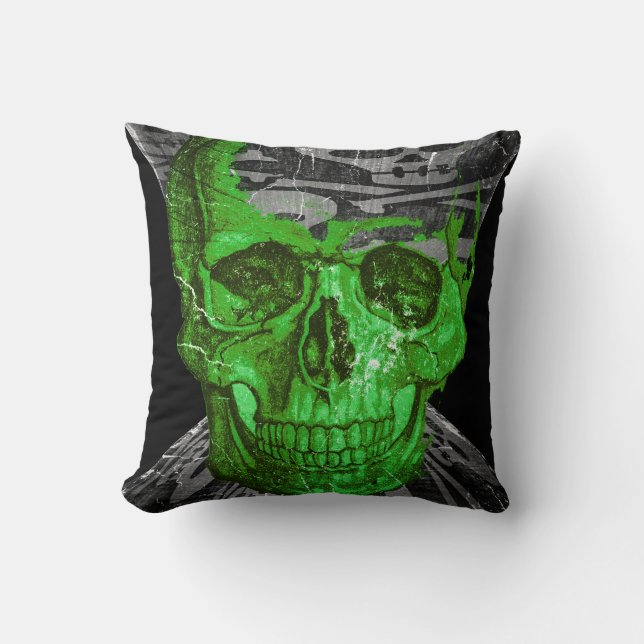 Almofada Halloween Skull (Frente)