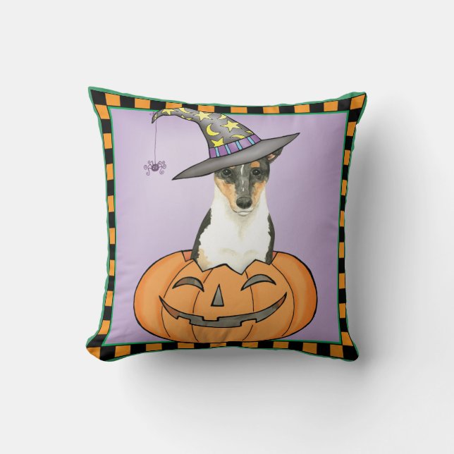 Almofada Halloween Smooth Collie (Frente)