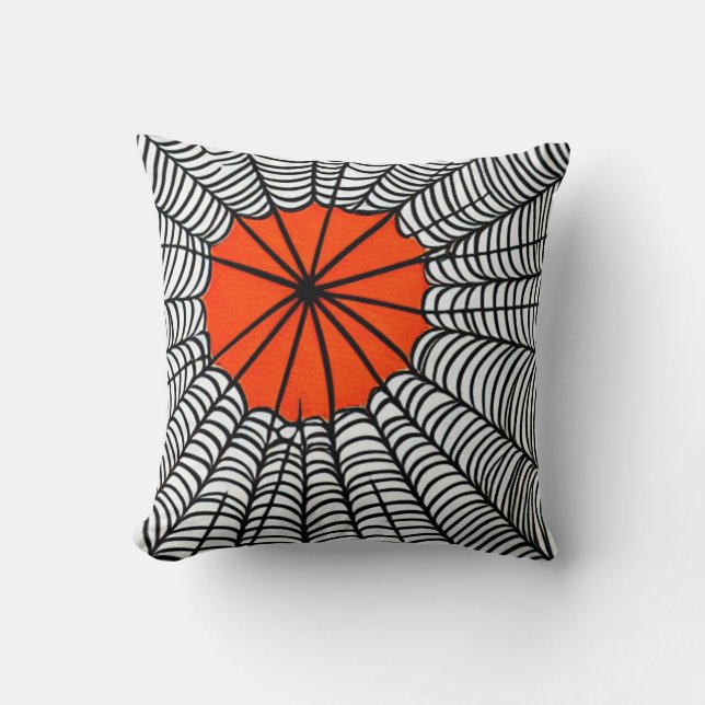 Almofada Halloween Spider Web (Frente)