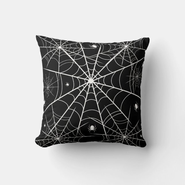 Almofada Halloween Spider Web (Frente)