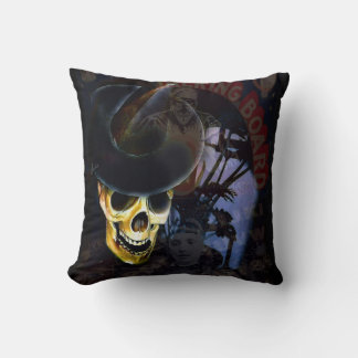 Almofada Halloween Talking Board Skeleton Pillow