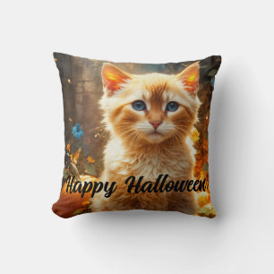 Almofada Halloween Tiger Cat Magick