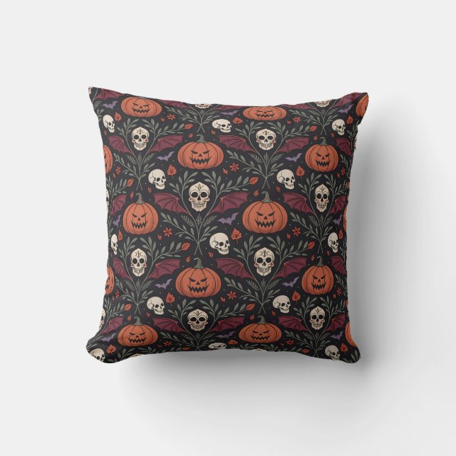 Almofada Halloween Vibes Pattern (Frente)